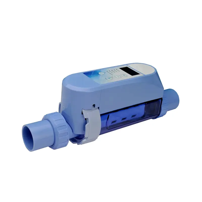 Salt chlorinator controlled by mobile APP