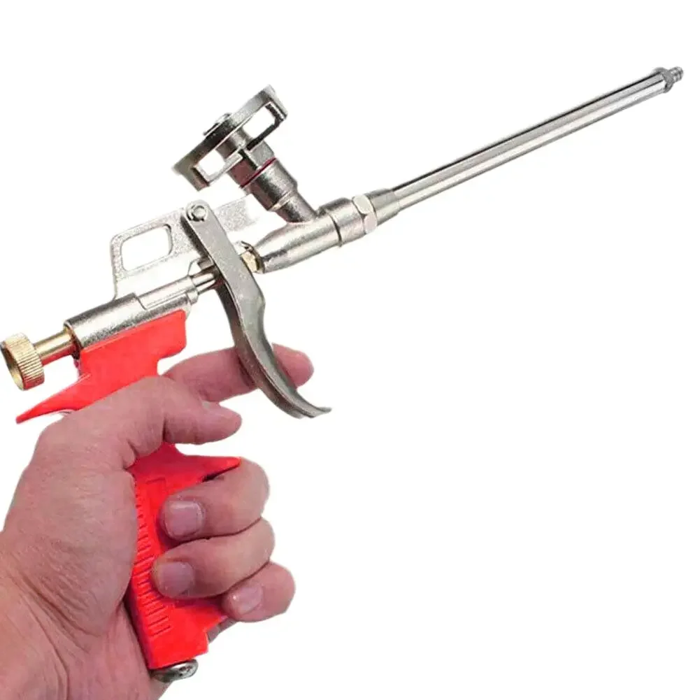 Espuma Expansão Pistola para Renovação de Casa, Pistola De Cola, Todo O Metal, Espuma De Poliuretano, Selante, Ferramenta Manual, Specia