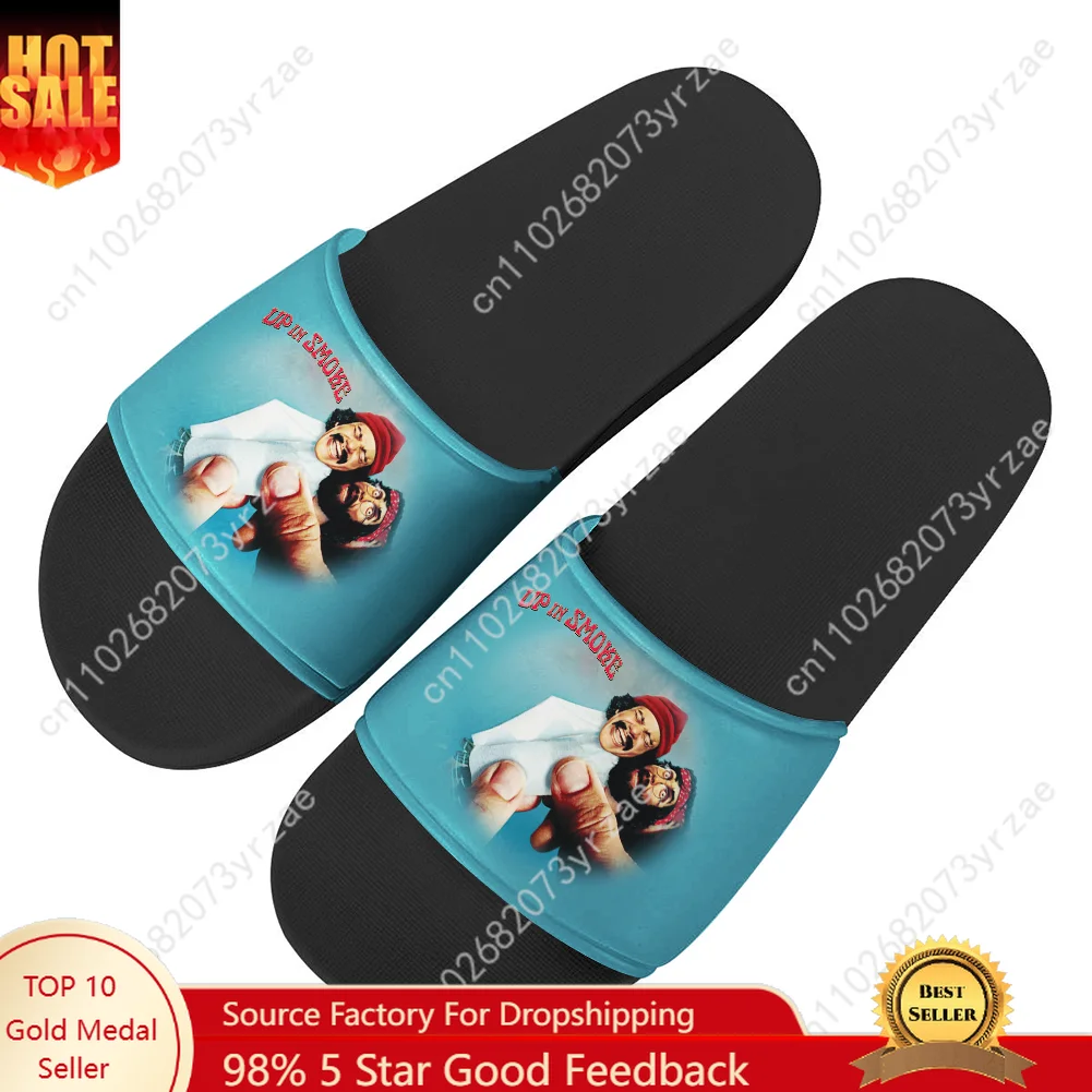 

Up in Smoke Flip Flops Home Slipper Mens Womens Teenager Family Slippers Fashion Bathroom Pool Casual Sandals Custom Made Shoes