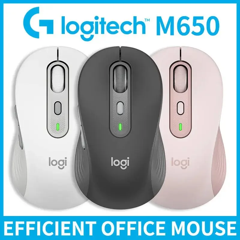 

Игровая мышь Logitech M650, офисная мышь премиум-класса, демонстрация различных дизайнов, модели и варианты цвета MX3S/M220/M650