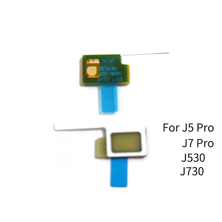 For Samsung Galaxy J3 J5 J7 Pro 2017 J330 J530 J730 Home Button Key Return Light Back Sensor Flex Cable Repair Parts