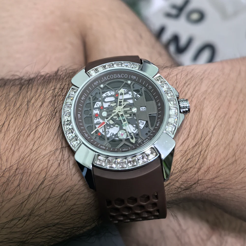 

AAA 888 Very Jacob & Co Original Brand Watches For Mens Special Dial Multifunction WristWatch Business High Quality AAA Clocks