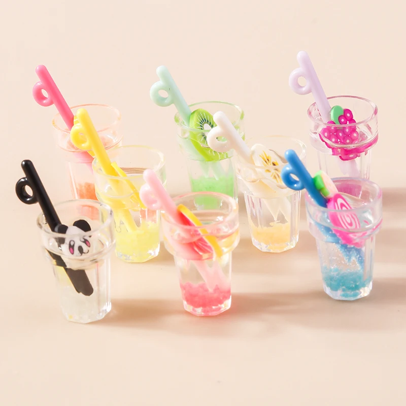 Leslie 10 Stück Gemischte Stile Sommer-Glasfläschchen mit Perlen-Muschel-Anhängern für DIY Ohrringe, Schlüsselanhänger, Halsketten und Schmuckherstellung – Detail 33