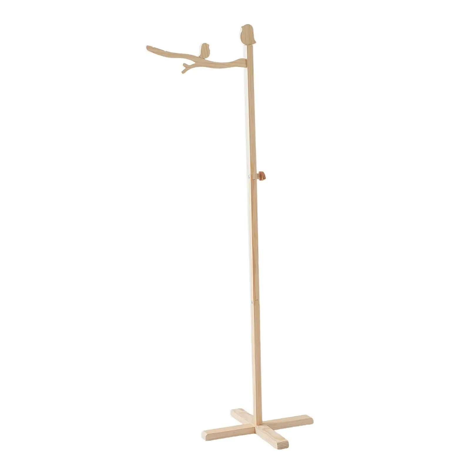 

Wooden Mobile Arm for Crib Baby Mobile Holder Arm Floor Standing Bird Shape Home