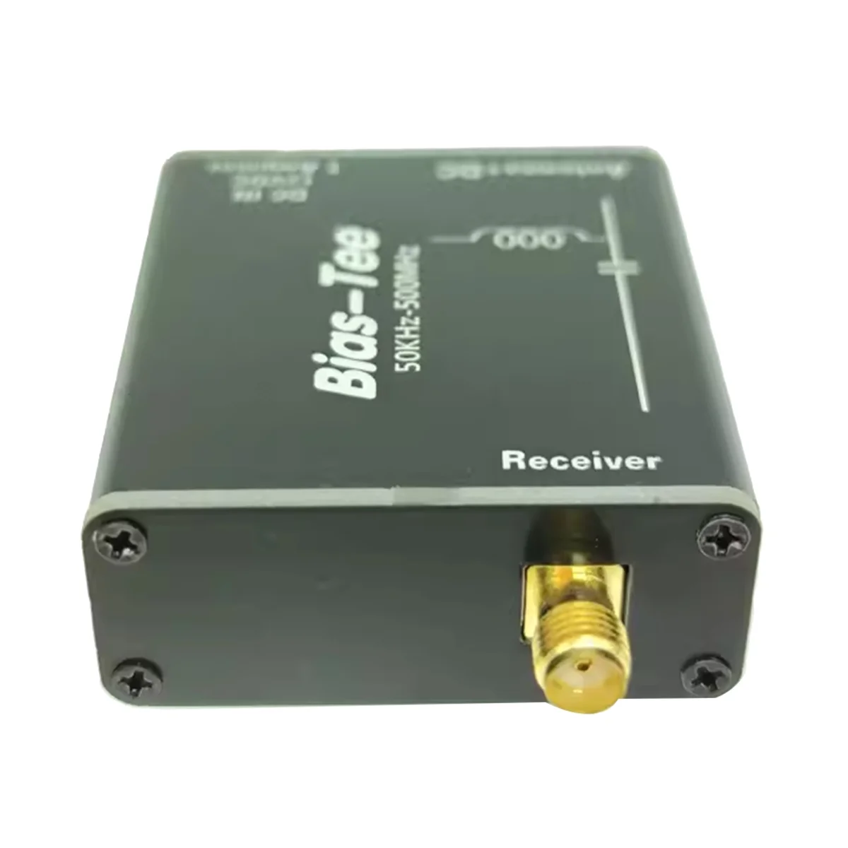 RF DC Blocker Biaser para HFDYLoop, Alimentação Antena Loop, 50KHz-500MHz