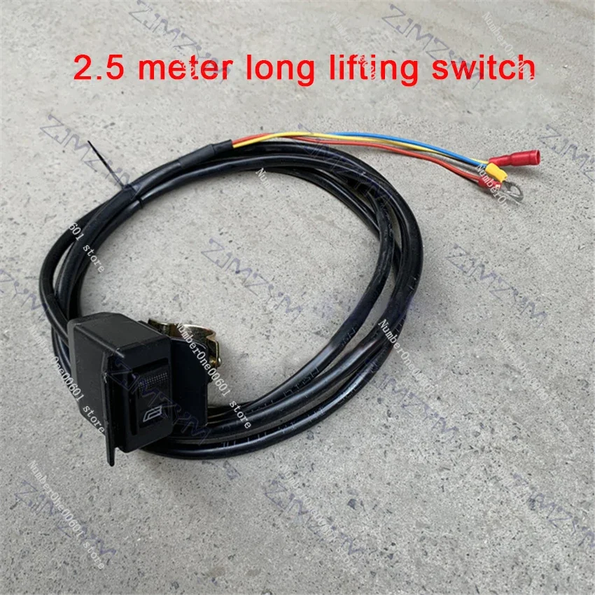 Hydraulic Self Unloading Kit Electric Control Lift 12v/24v/48v/60v/72v Electric Tricycle Dump Hydraulic Modification Parts