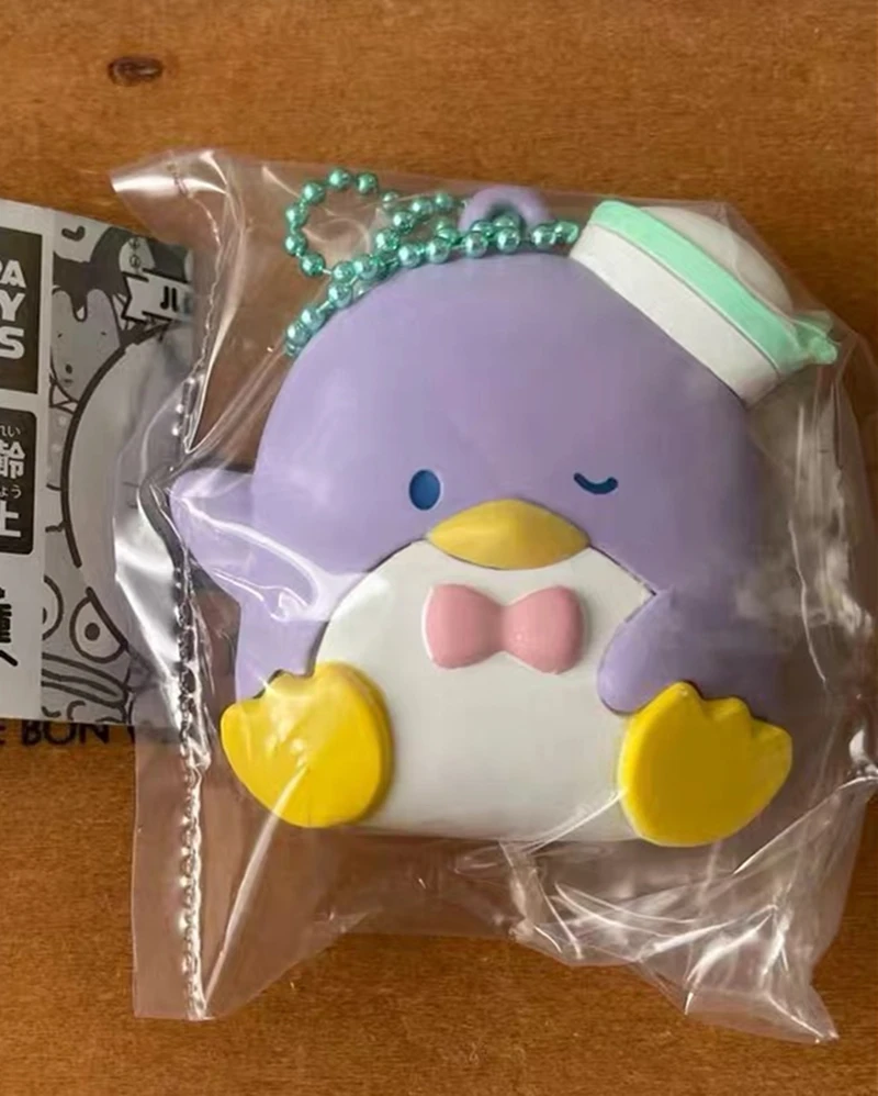 Tuxedosam Penguin PVC Keychain Keyring Kawaii Cute Charms Keychains Key Holder view 2