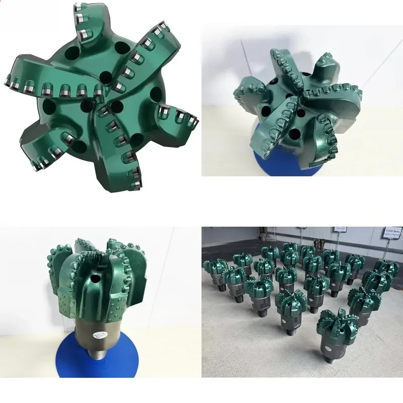 6-Wing Diamond PDC Bit for Oil Drilling 9 1/2 Inch 241.3mm Forged Bit
