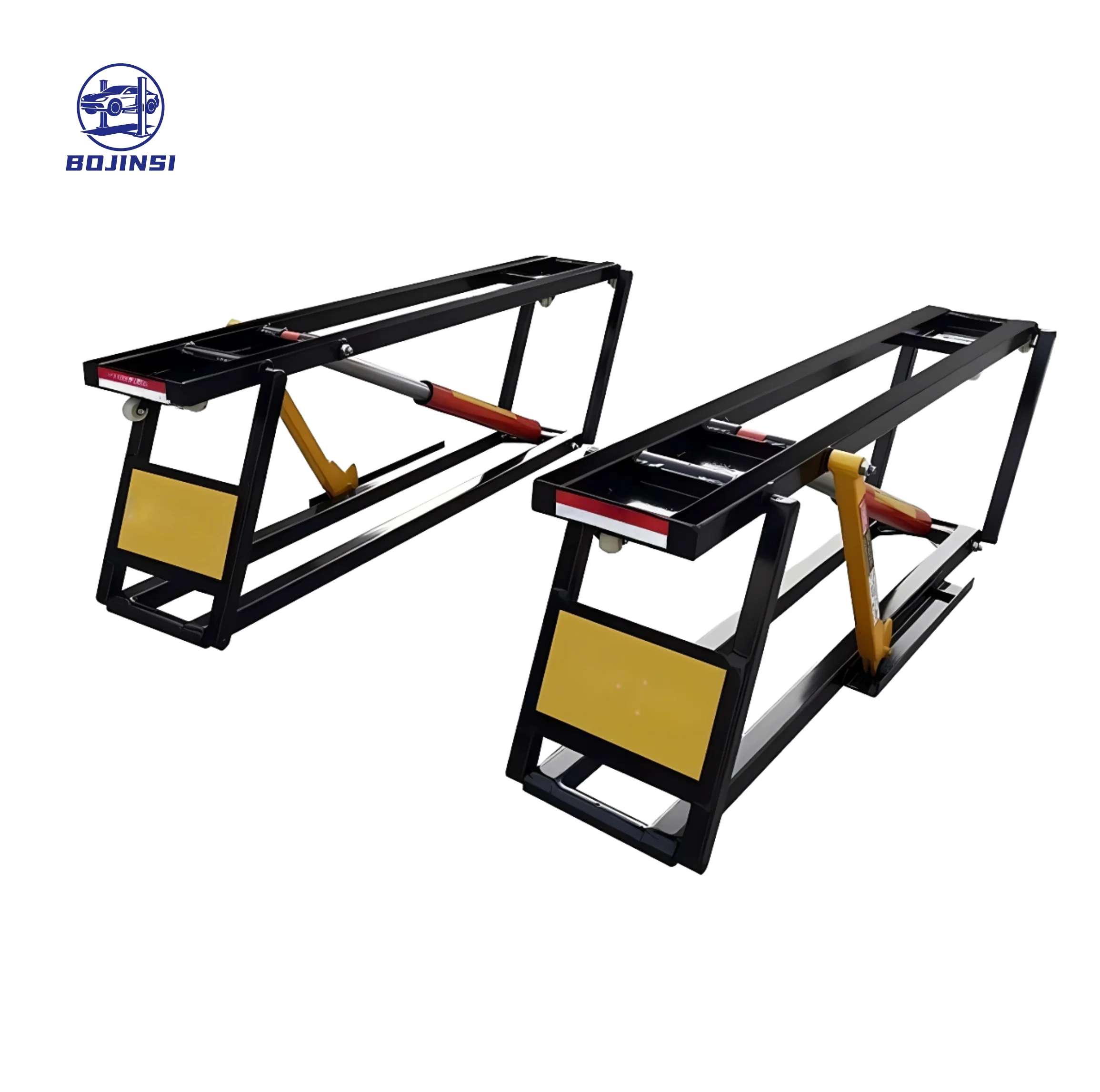 CE Certificated BJS BJS2104EV 2500kg Mini Car Scissor Lift Hydraulic Portable 470mm Lifting Height For Fast Tire Repair