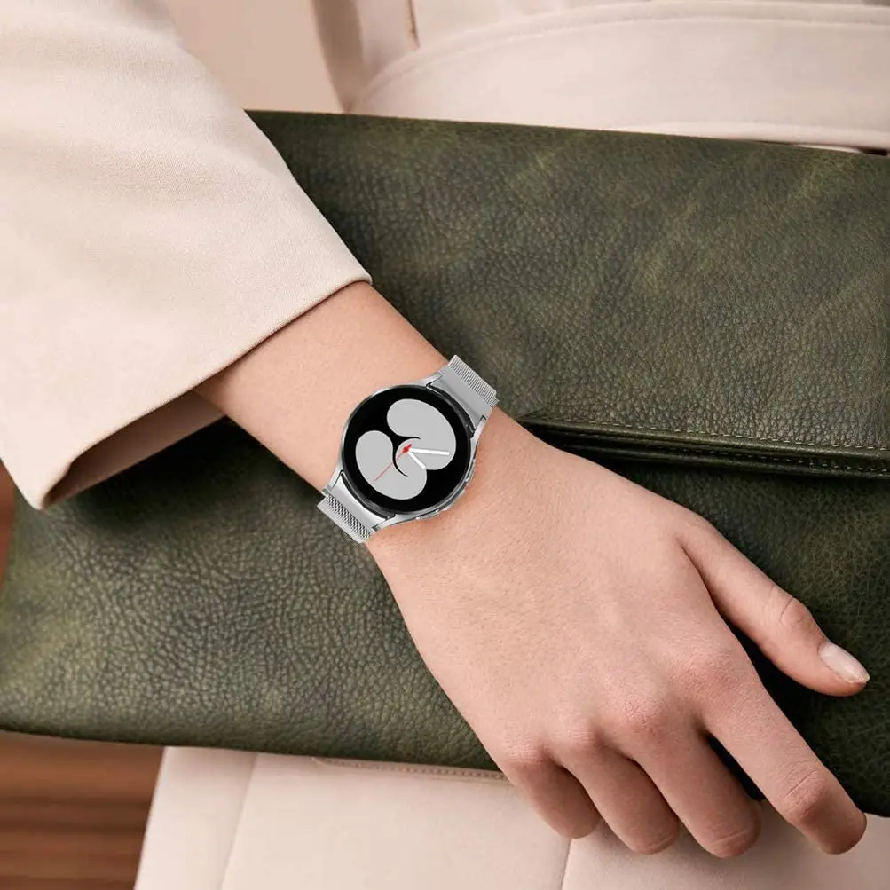Milanese Strap For Samsung Galaxy Watch 5/4/4 Classic 44mm 40mm 46mm 42mm No Gaps Metal Bracelet Galaxy Watch 5 pro 45mm Band