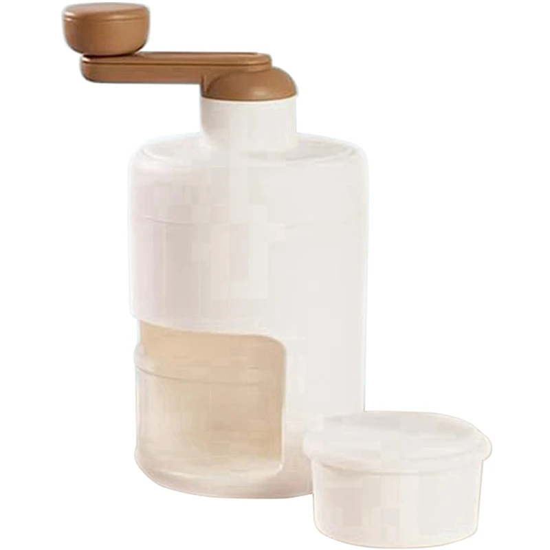 Maszyna do ścinania lodu maszyna do stożka śnieżnego-przenośna kruszarka do lodu i maszyna do ścinania lodu z bezpłatnymi kwadratowymi tacami do lodu