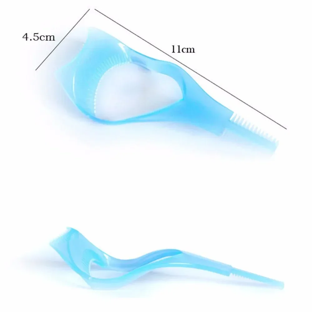 1pc Eyes Makeup Stencil for Eye Shadow Guide Eyeliner Makeup Tools Set Eyelash Curler Aplicator Makeup Eyelash Tools Accessories