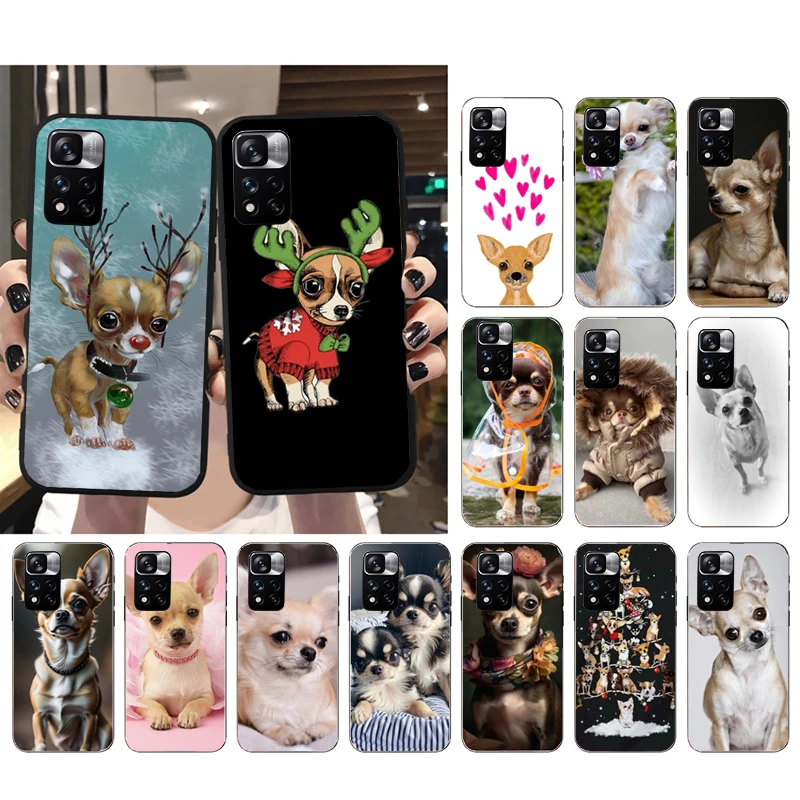 

Chihuahua Puppy Dog Phone Case For Xiaomi Redmi Note 13 12 Pro 11S 11 10 Pro 10S Note 12S 12 Pro Redmi 10 9C 12