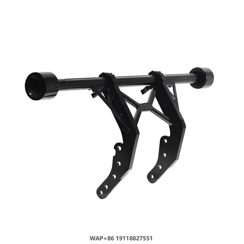 Black3 Motorcycle Front Forged Billet Aluminium Crash Bar 18-UP Softail Low Ride/Street Bob ClubStyle Guard Crash Bar FXLR/FXBB