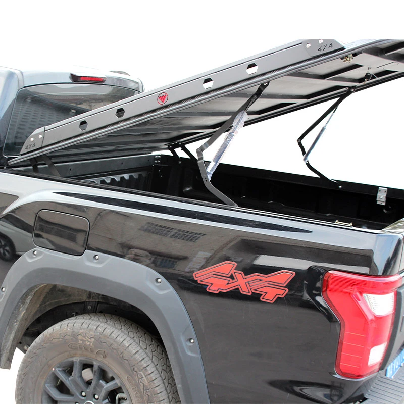 High Quality Futong /Pickup Truck Modifiion Accsory Cargo Compartment Bed Mangane Steel Flat Plate Hydraulic Cover