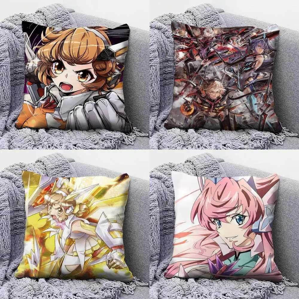 

Symphogear Anime Girl Home Sofa Cushion Covers and Aecorative Custom Pillow Covers