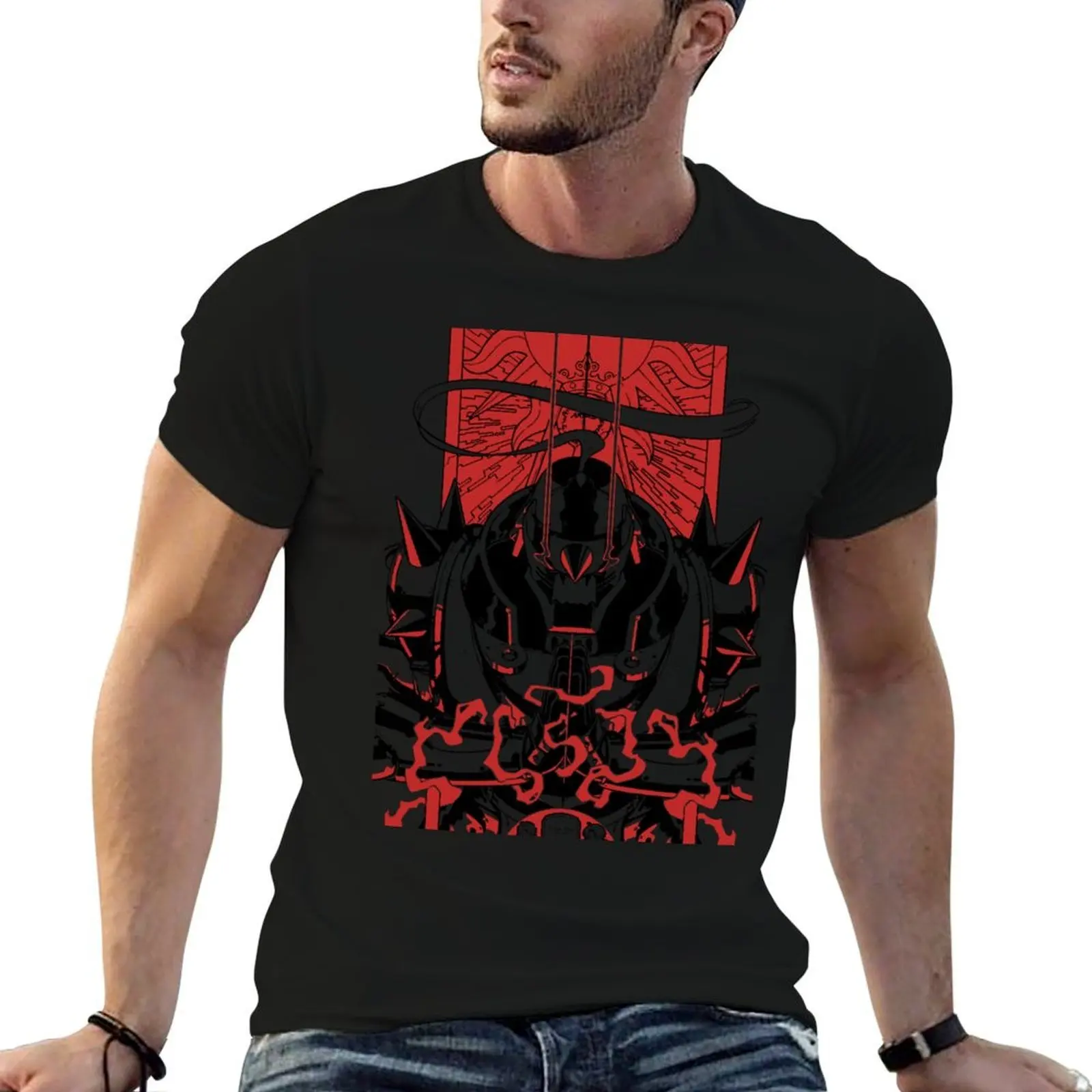 Alphonse Elric - Fullmetal Alchemist Brotherhood T-Shirt essential t shirt man t shirt luxury T-Shirt