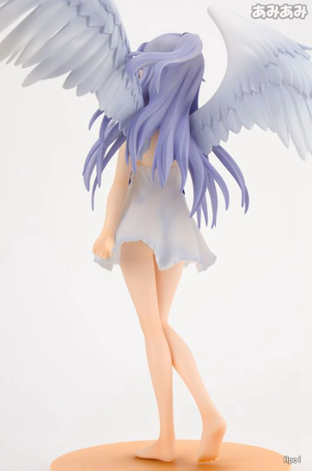 อะนิเมะนางฟ้า15ซม. เต้น! หุ่น Tachibana kanade แบบยืน Tenshi1/8แบบสถิตตุ๊กตาขยับแขนขาได้เก็บของเล่นของขวัญจอแสดงผล PVC