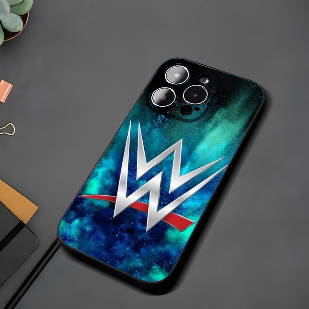 WWE The S-Shield Phone Case For Iphone 15 11 13 14 Pro Max 7 8 Plus X Xr Xs Max Se2020 12mini Cover Case