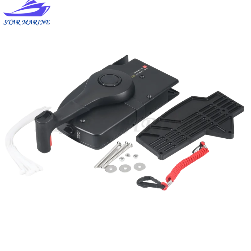 For Mercury 881170A8 Remote Control Box Simple Pull Outboard F4 F5 F6 Without Wire Harness/ Lifting Switch/Start Switch