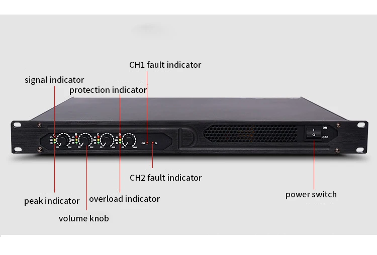 

2025 D4504 New on Sale 800 Watt pa High Video Power Stereo Receiver Amplifier Home Audio