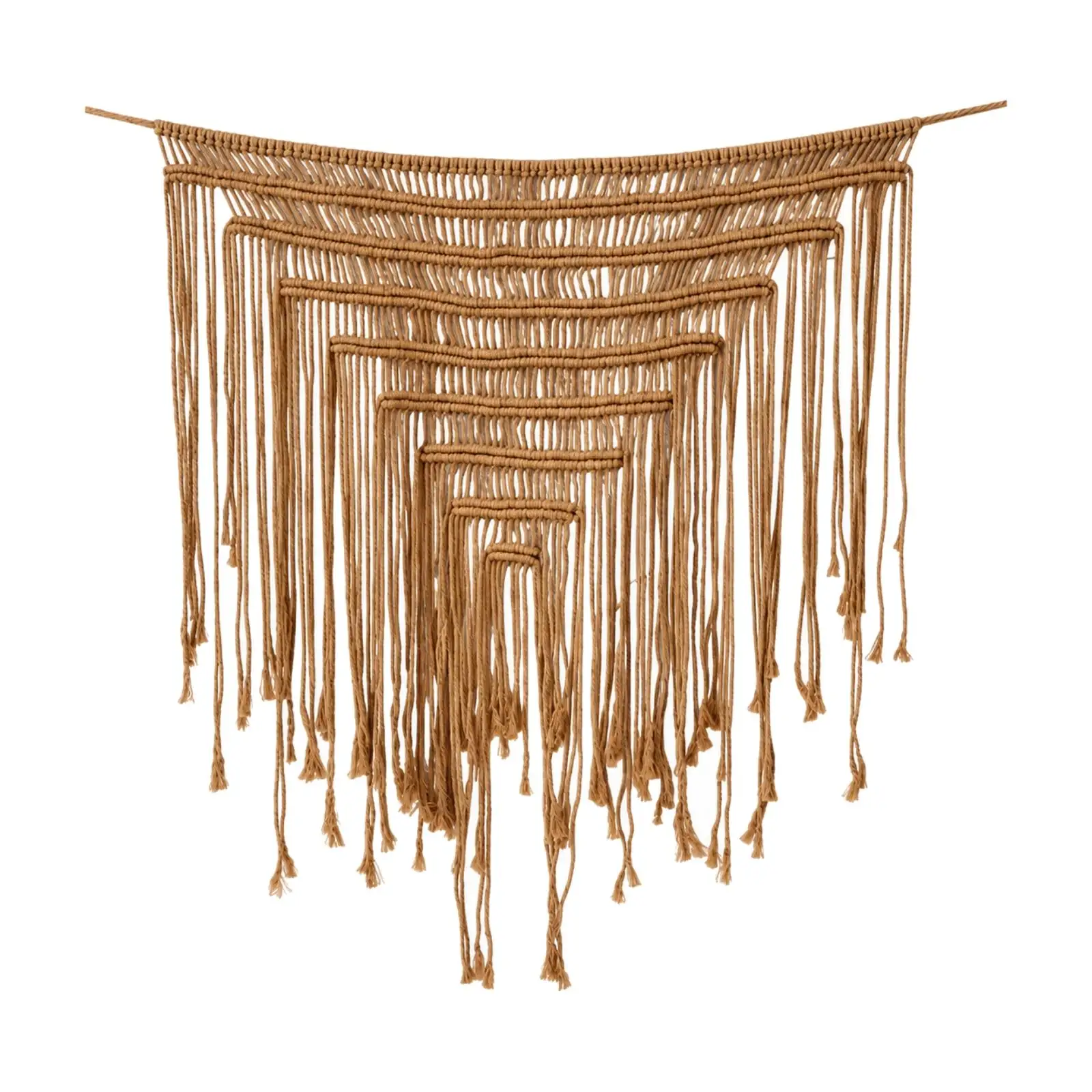 Festival-Ready Openwork Waist Sash with Fringe Bohemian Decorative Waist Sash