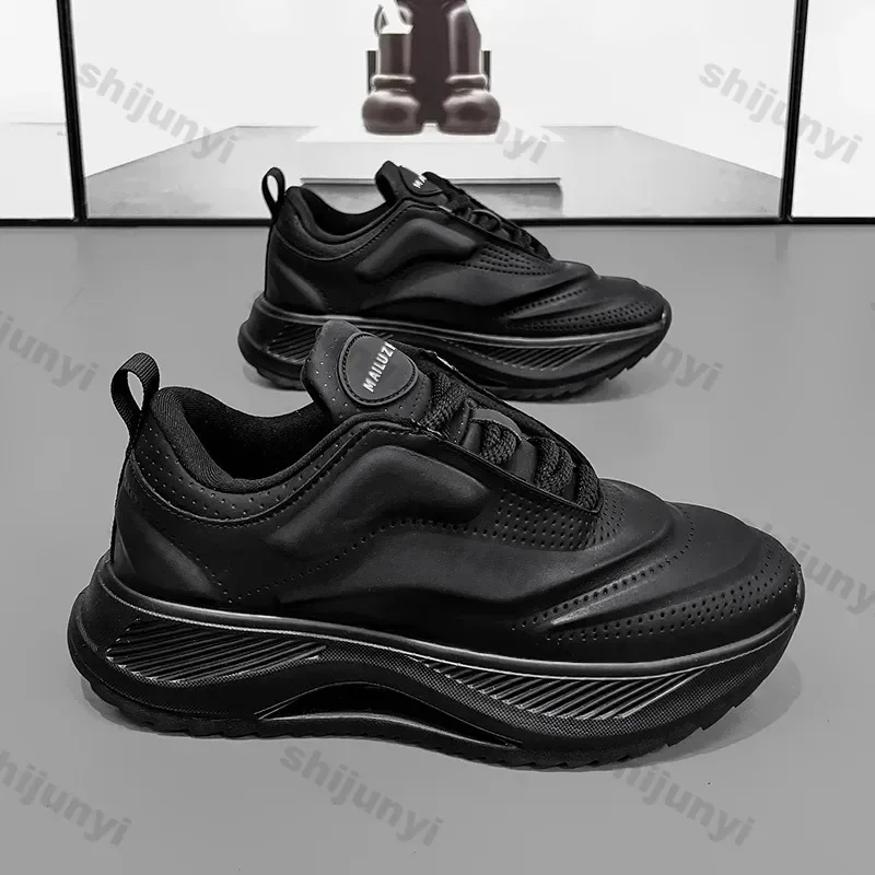 Männer Casual Turnschuhe Licht Walking Tennis Schuhe Männer Herbst Mode Im Freien Dicke, Nicht-slip Plattform Weiße Schuhe Zapatillas mujer