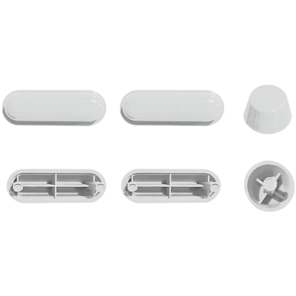 Toilet Seat Bumper Kit Includes Support and Lining Pads for Balanced Pressure Distribution and Quiet Operation
