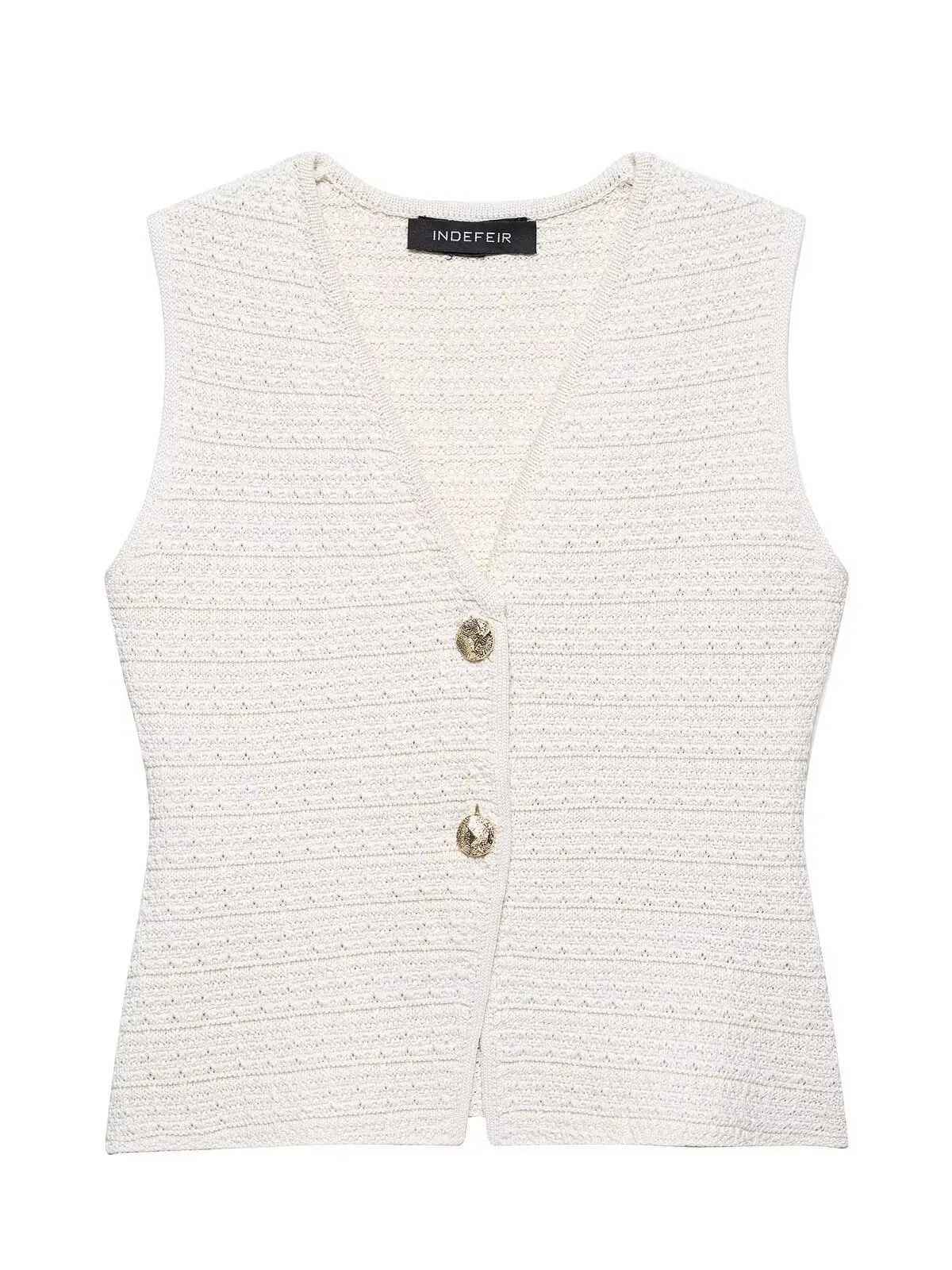 여름 신상 여성 니트 V넥 민소매 텍스처 베스트 탑 하이웨이스트 숏 스커트 출근룩 단색 원피스