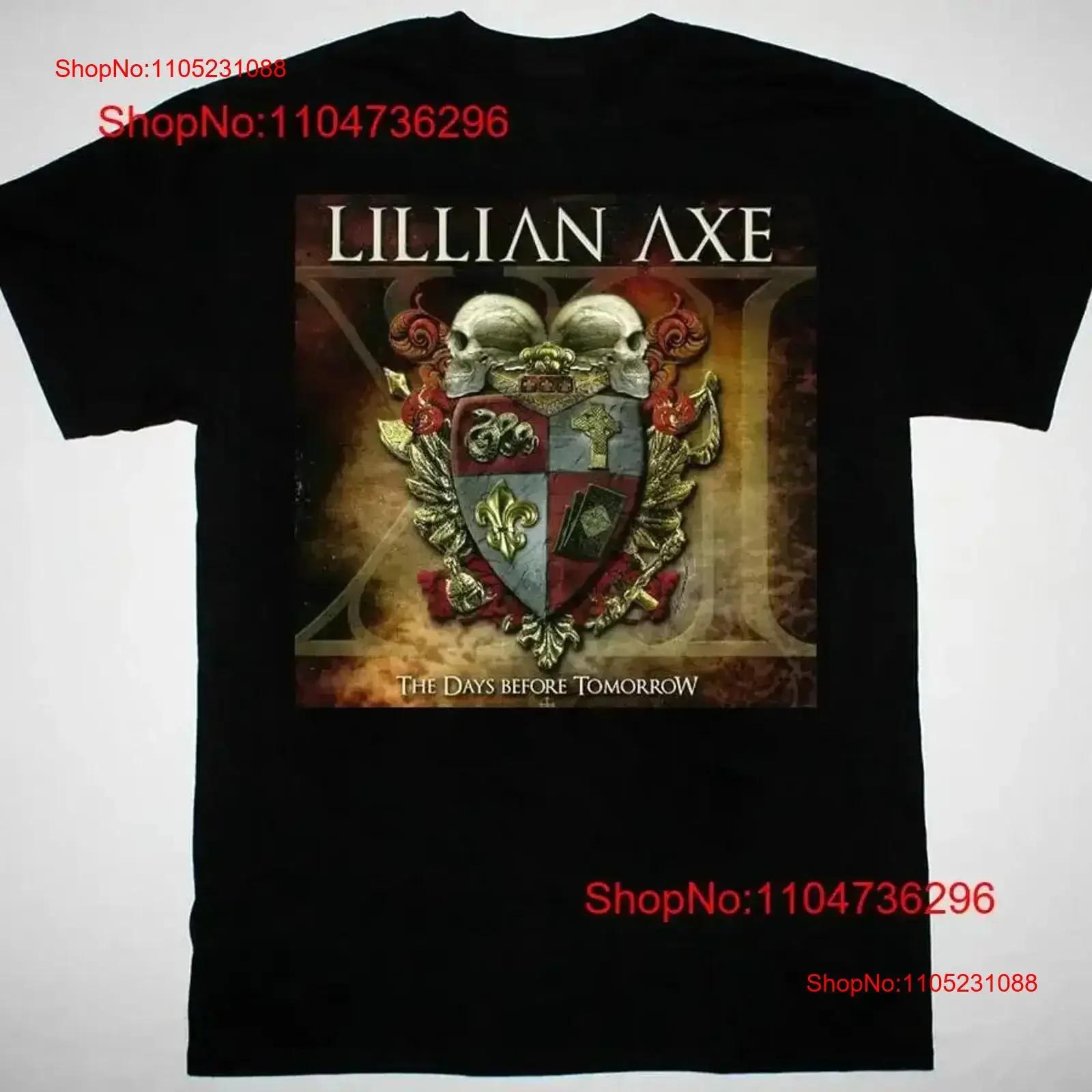 ليليان فأس الفرقة الأيام bf غدا أسود تي شيرت جميع الأحجام XY734 خمر غسلها امتدت أوم تنفس الشارع الشهير للجنسين #1