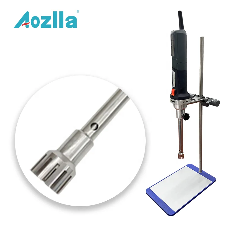 Homogenizer Dispersi Kecepatan Tinggi Laboratorium Dengan Layar Digital Homogenizer Geser Tinggi