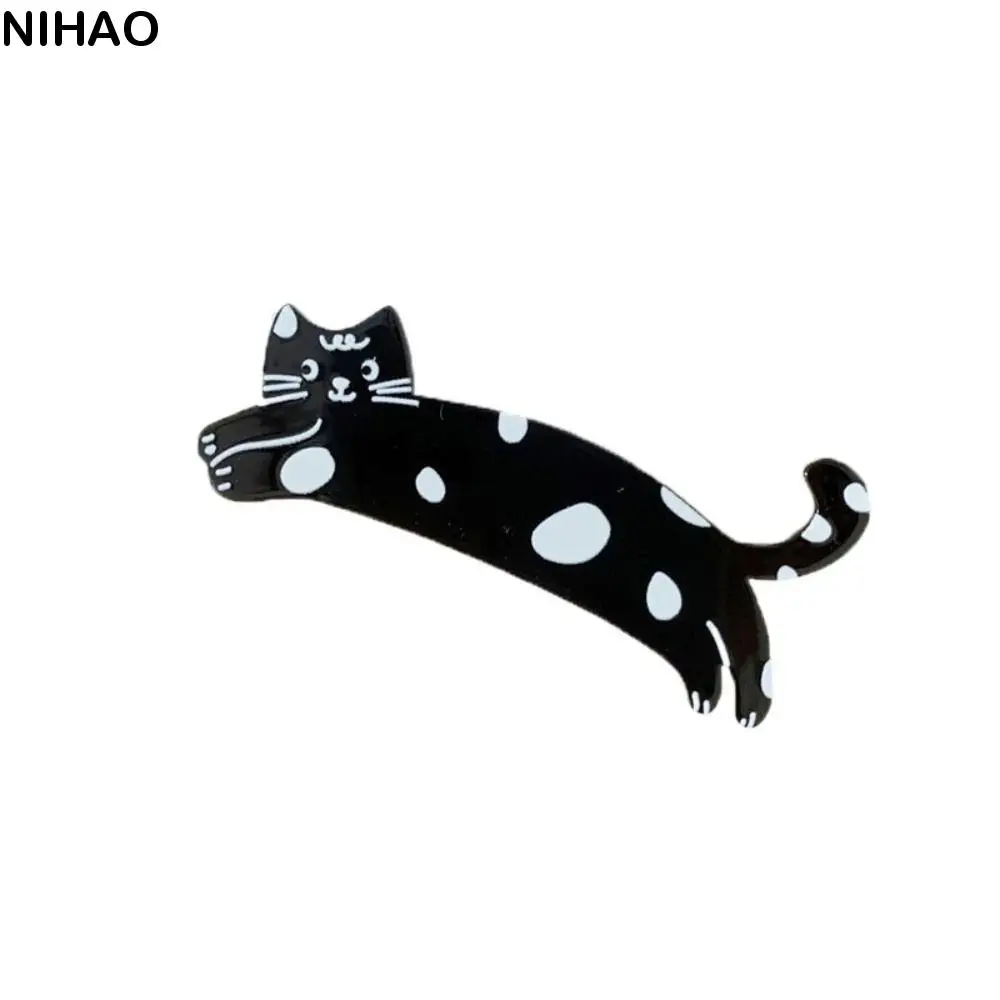 

Cute Cartoon Cat Hair Clip Pet Acrylic Acetic Acid Hair Clip Hair Accessories Korean Style Cat Duckbill Clip Ladies