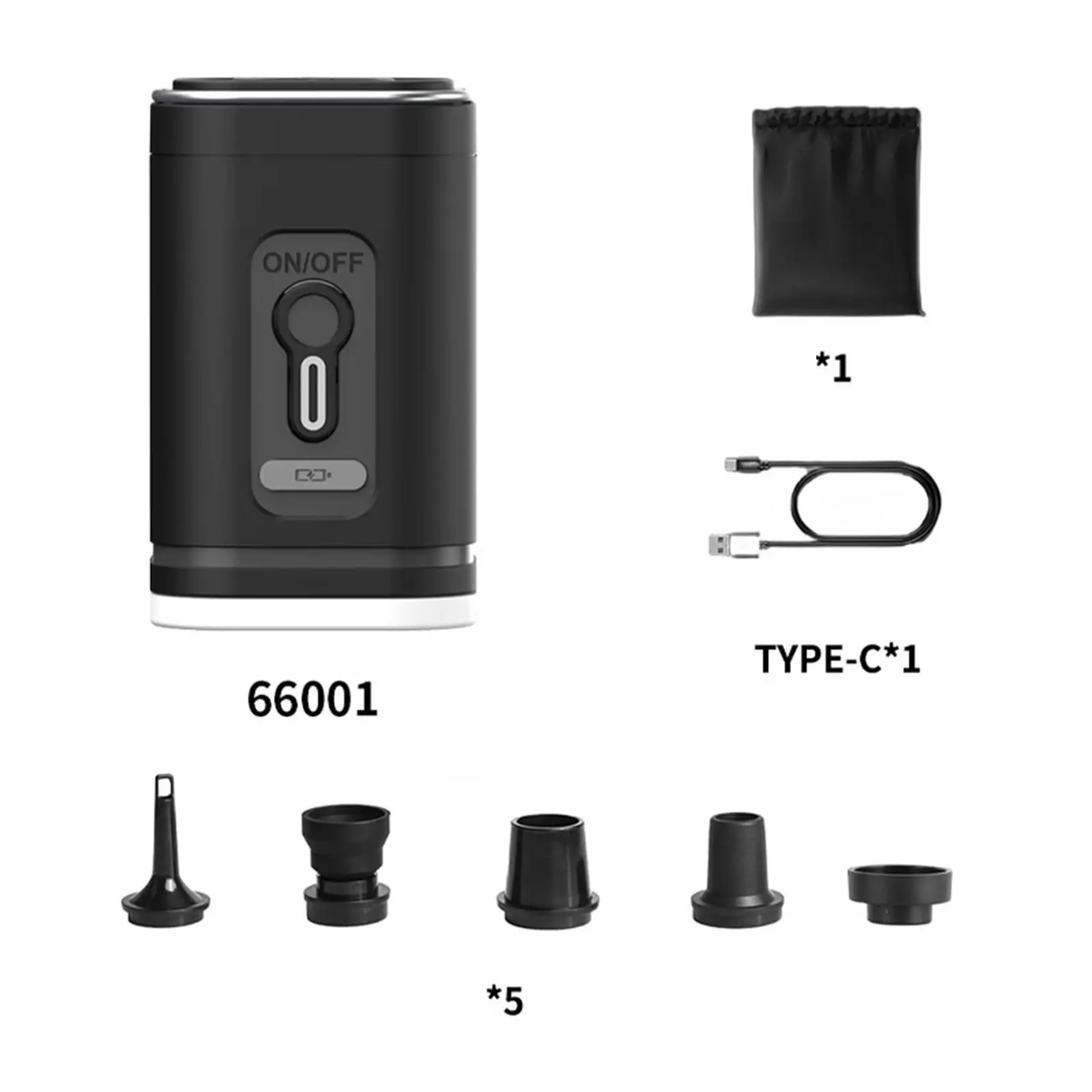 Mini Electric Air Pump Inflate and Deflate Air Pump Inflation Devices