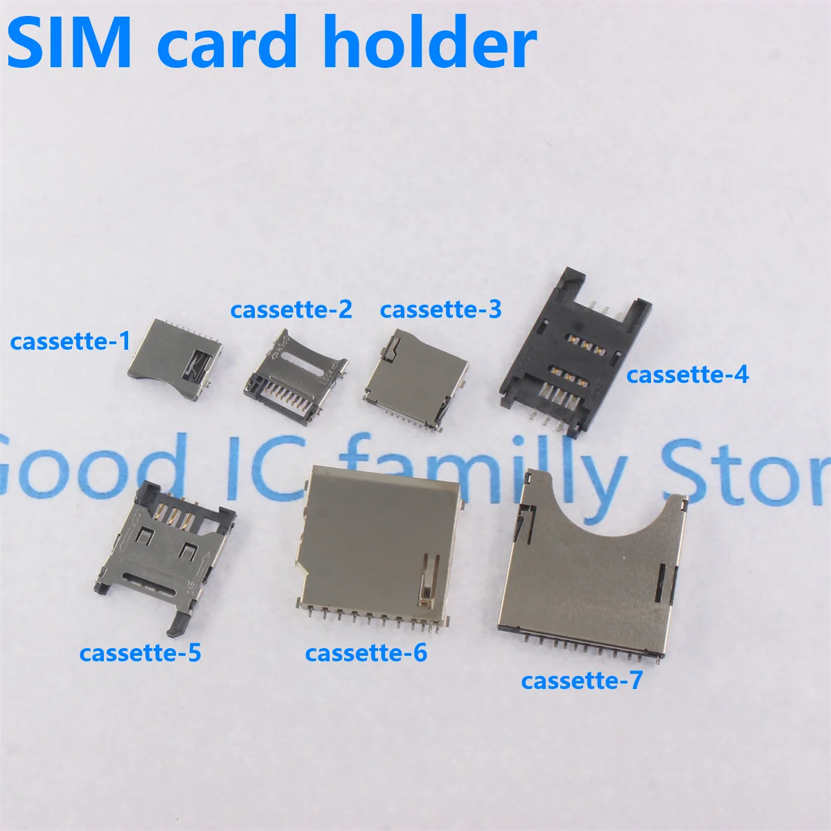 10pcs SD/Mini/TF/SIM/Nano/Micro Card Holder Card Slot Size Long and Short Body with Self Elastic Flip Cover