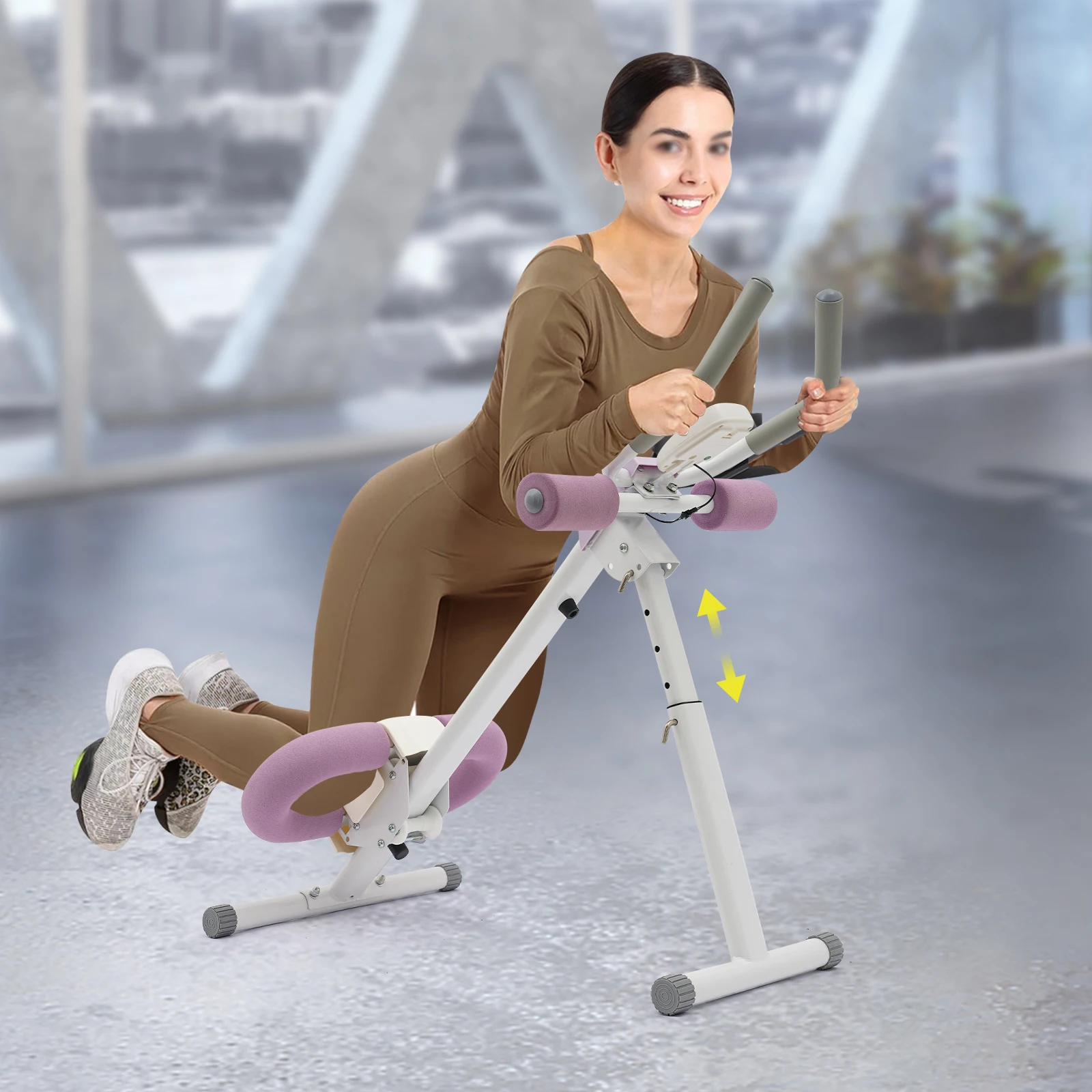 Foldable Abdominal Trainer Machine 4