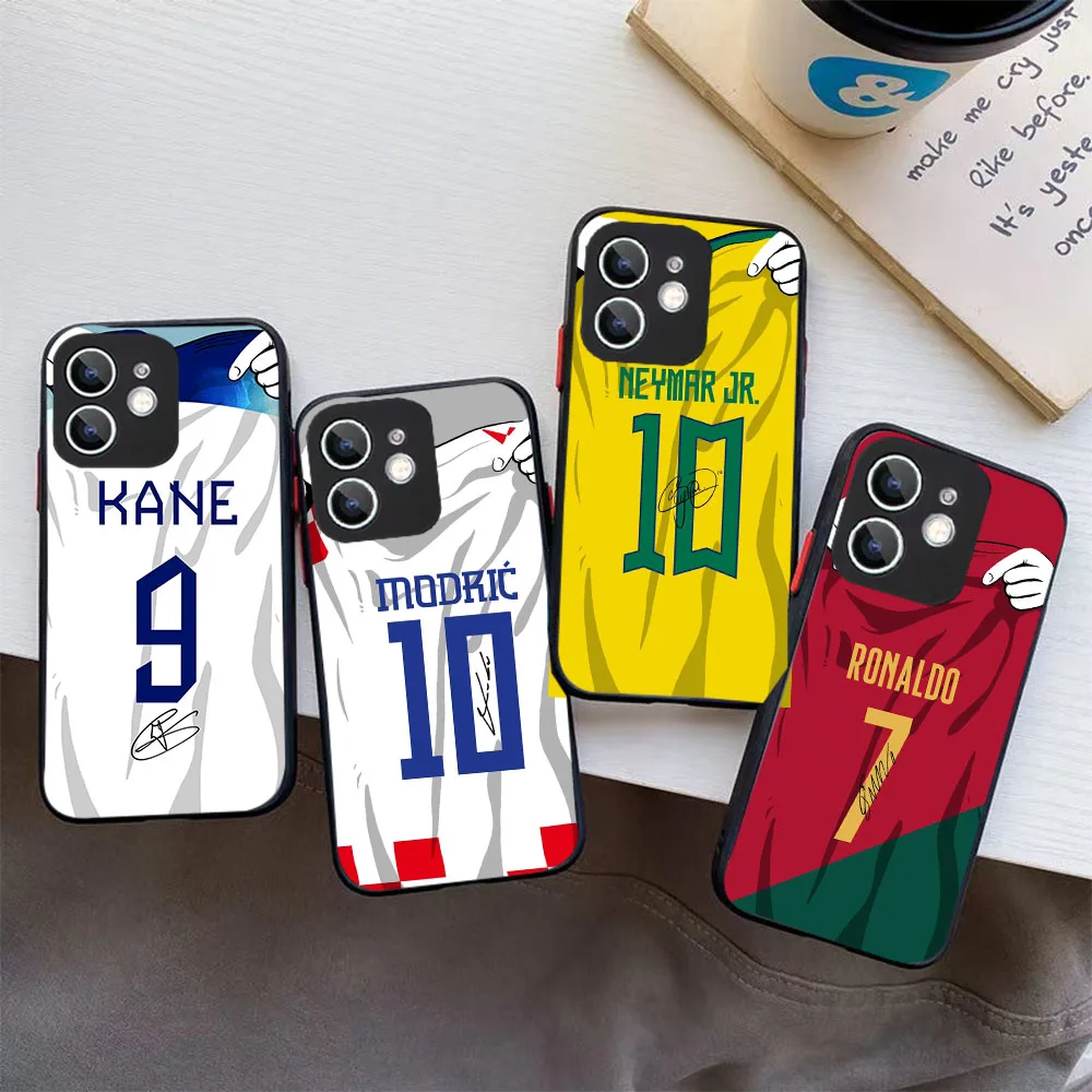 WBA-10 Football Superstar Number Black Silicone Case For Samsung A22 25 30 31 32 33 35 41 50 51 52 53 54 55 70 71