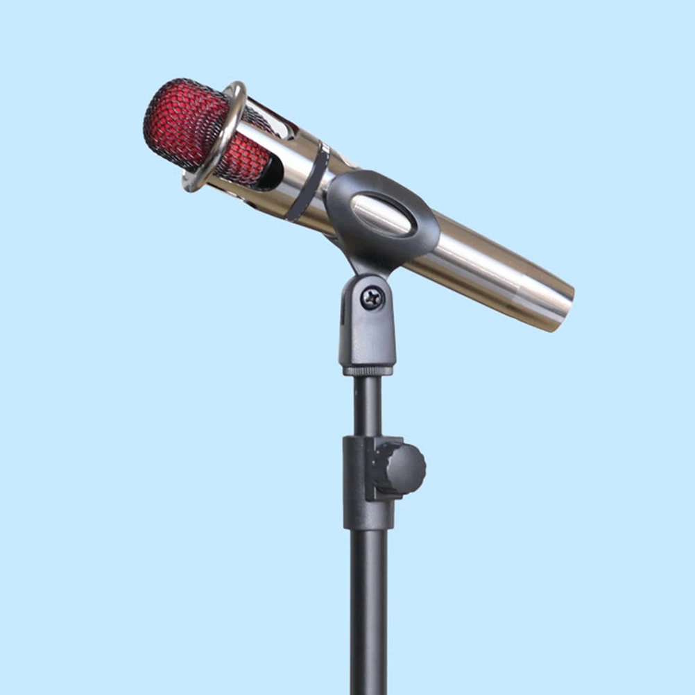 

8 Pcs Microphone Clip Clamp Spring-Loaded Clips Wireless for Handheld Microphones Holder Bracket Stand