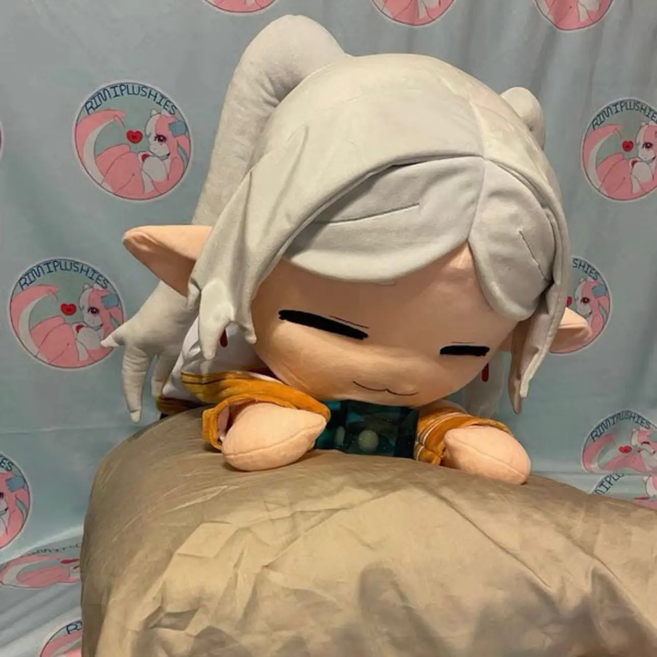 Anime Figure 75cm Frieren At The Funeral Frieren Plush Model Doll Anime Peripheral Pillow Plush Collection Ornaments Gift Toys