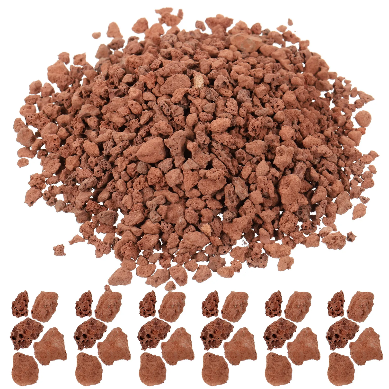 

Microlandscape Fire Natural Small Stones Miniature Sand Table Decoration Fish Tank Diorama Garden Layout Basing Rock