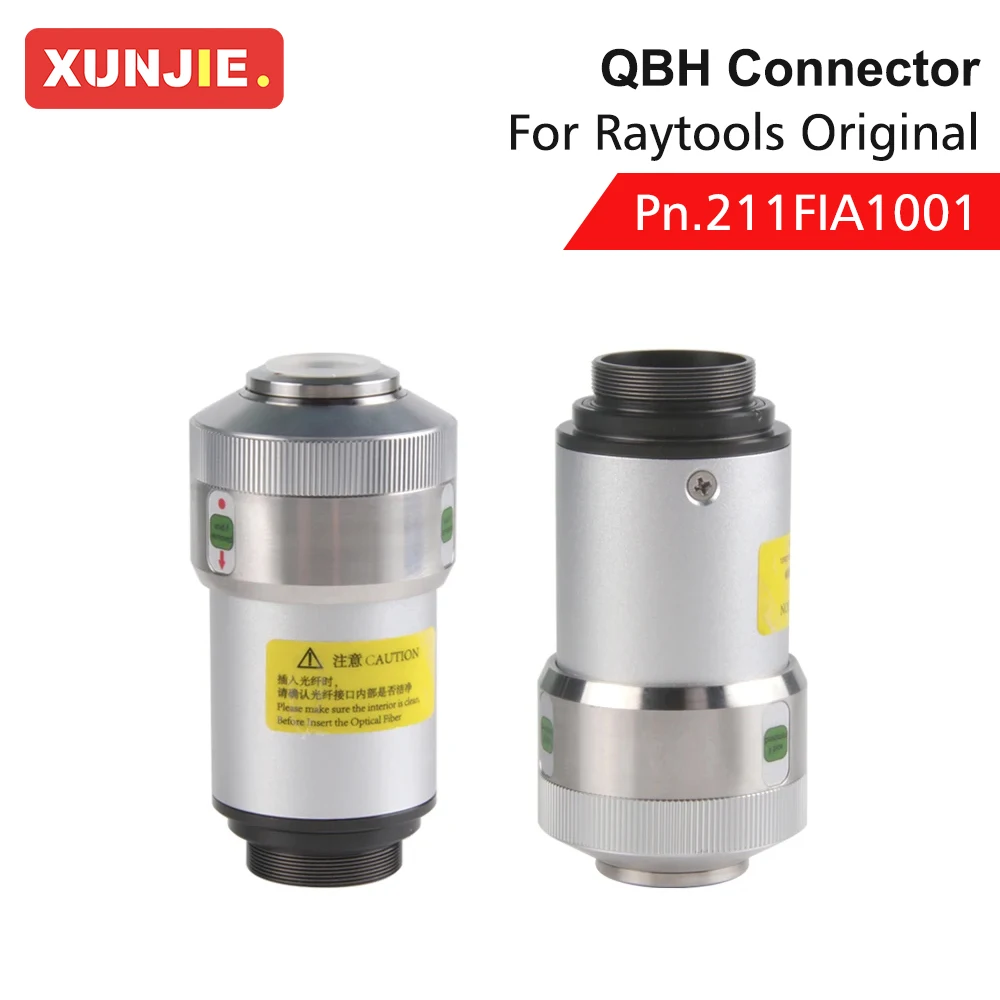 

XUNJIE оригинальный разъем QBH лазерной головки Raytools BM109 BT240 BT240S для волоконного лазера 1064 нм для резки H97M30 мм