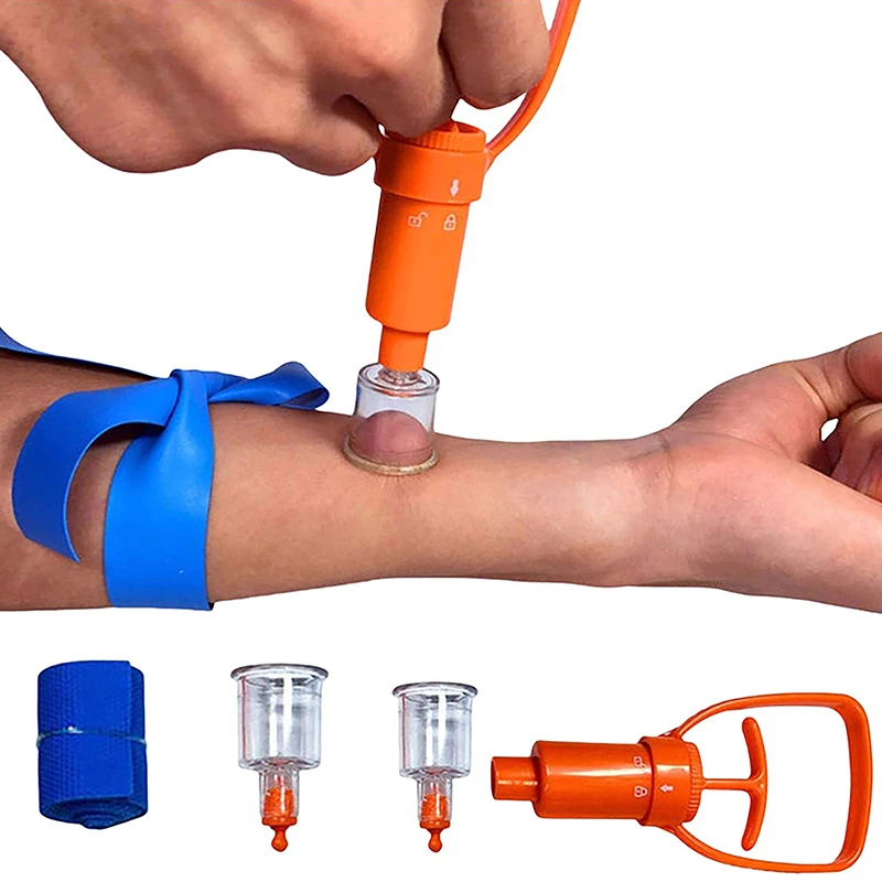 المشي لمسافات طويلة في الهواء الطلق آمنة الإسعافات الأولية الناجي السم النازع عدة سلامة السم حامي ثعبان النحل لدغة السم النازع بقاء #4