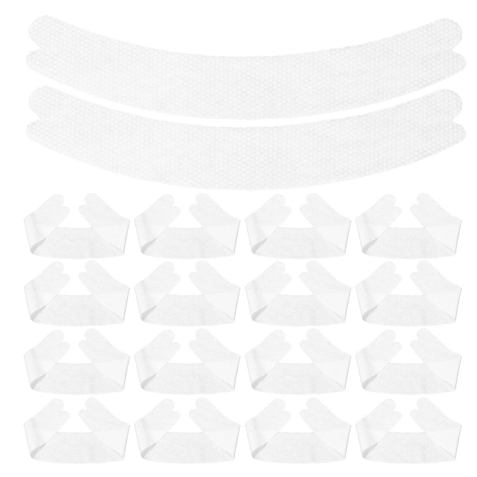 

20 Sheets Sweat Management Pads Moisturizing Abdominal Comfort Liners White Belly Irritation Guards