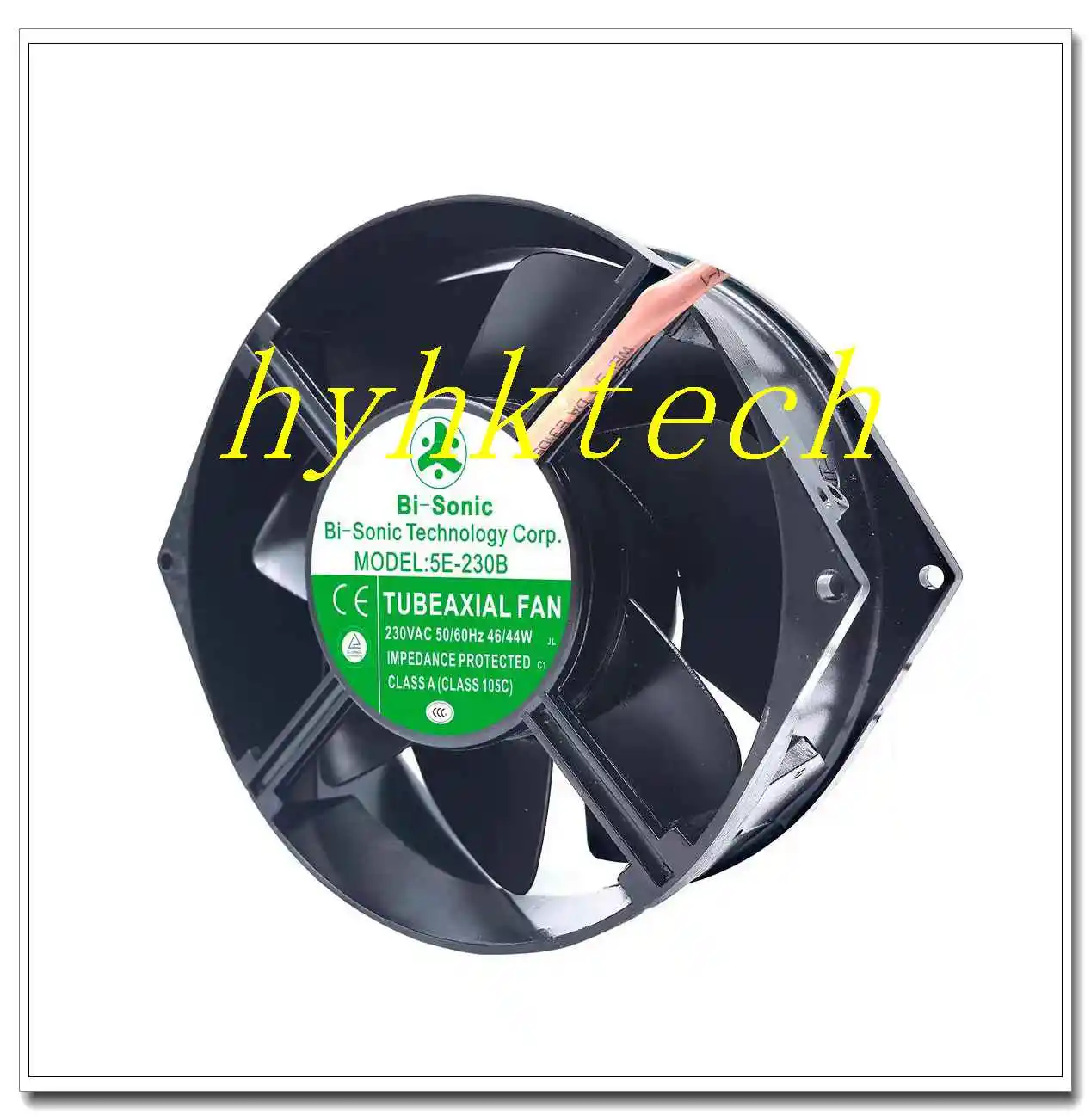 5E-230B 17055 230 V Oryginalny metalowy wentylator chłodzący. W 100% przetestowane przed wysyłką