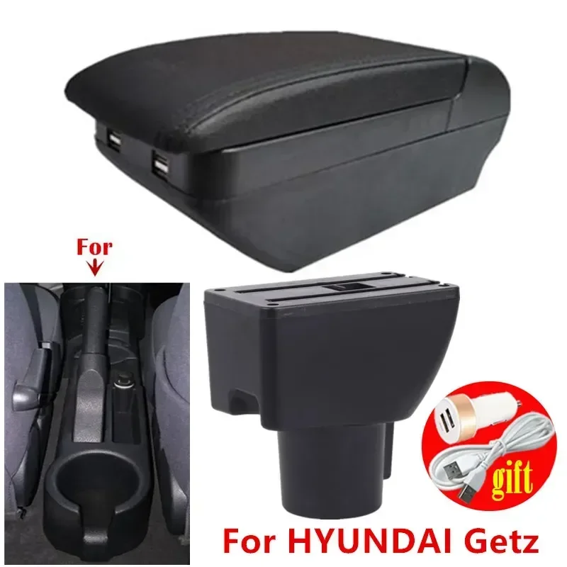 

Central armrest For HYUNDAI Getz Armrest For Hyundai Getz Car Armrest box Interior Retrofit parts dedicated Center Storage box