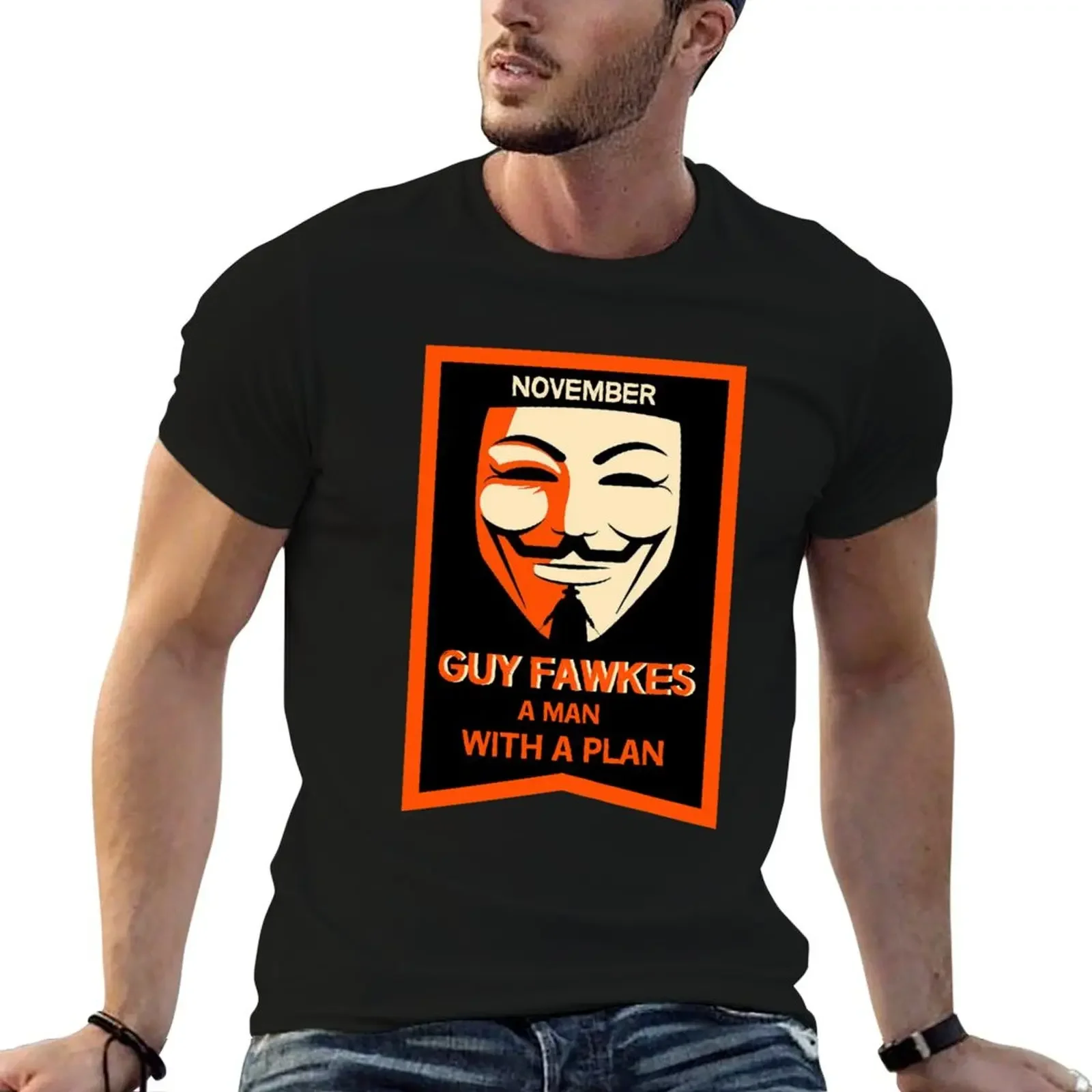 Guy Fawkes Night - 5th November - Guy Fawkes tshirt - Bonfire Night Gifts Party Gifts T-Shirt graphic shirts t shirt men