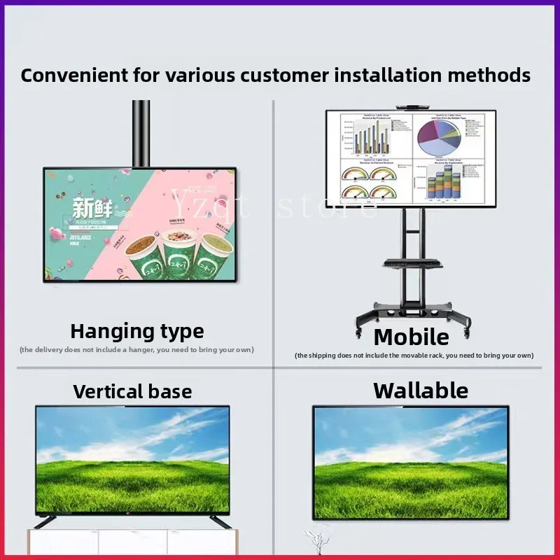 

55 inch intelligent WIFI network tv high definition LCD LED digital home