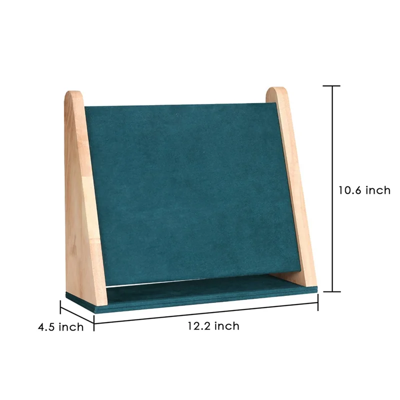 AOA-حامل عرض قلادة متين حامل قلادة خشبي