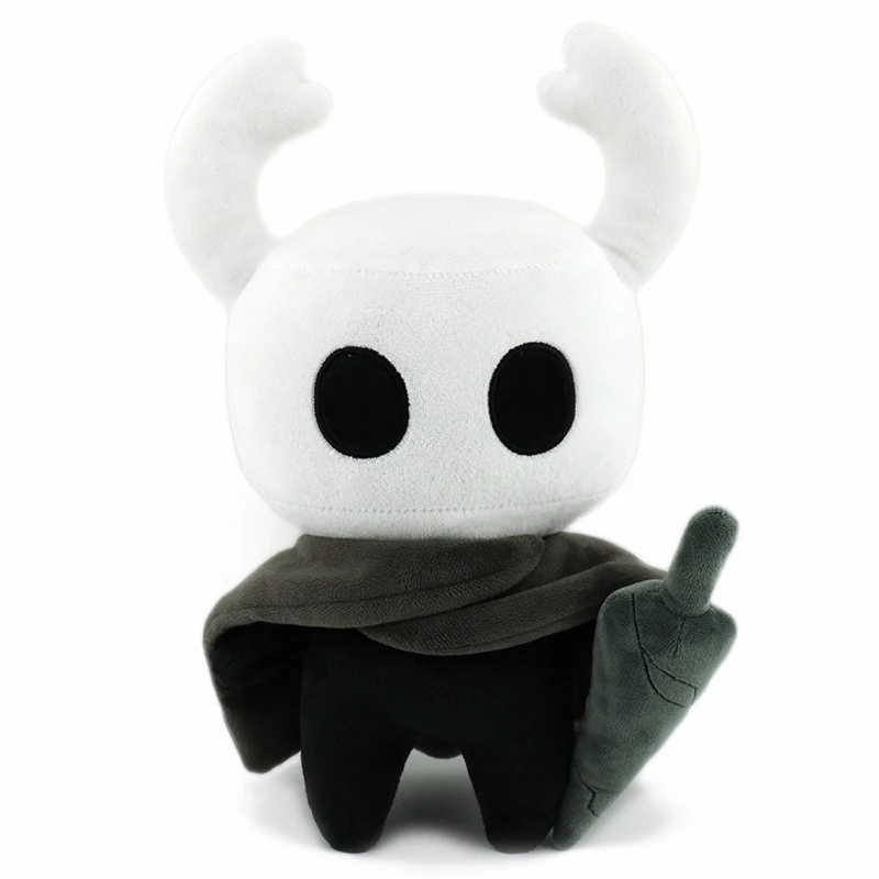 

kwaii 25-28cm Hollow Knight Plush Toys Game Figures Ghost Stuffed Dolls Kids Friends Chritmas Birthday Cosplay Gift