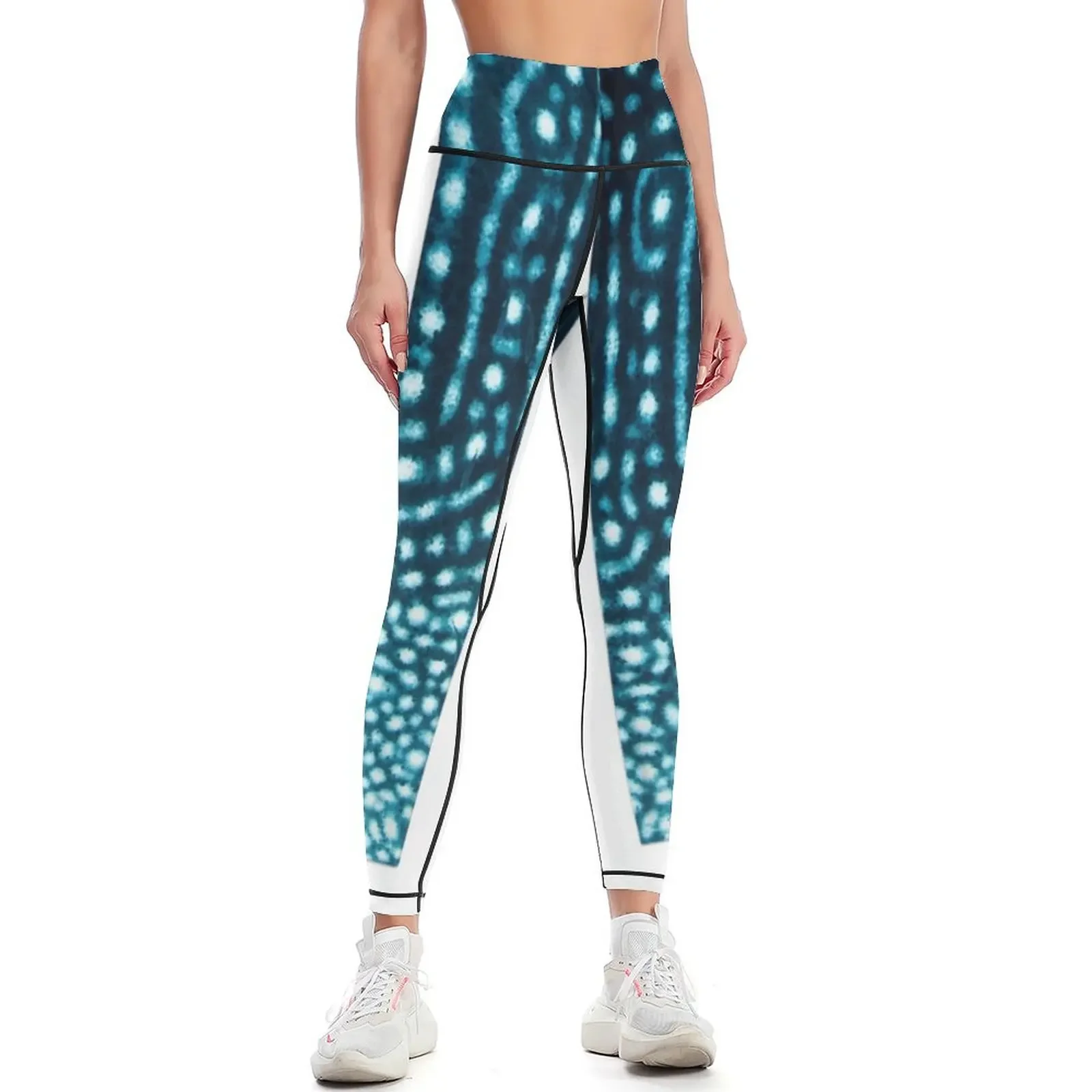 

Whale shark pattern Leggings sportswear for gym gym sportswear woman Women's sports pants fitness set gym Womens Leggings