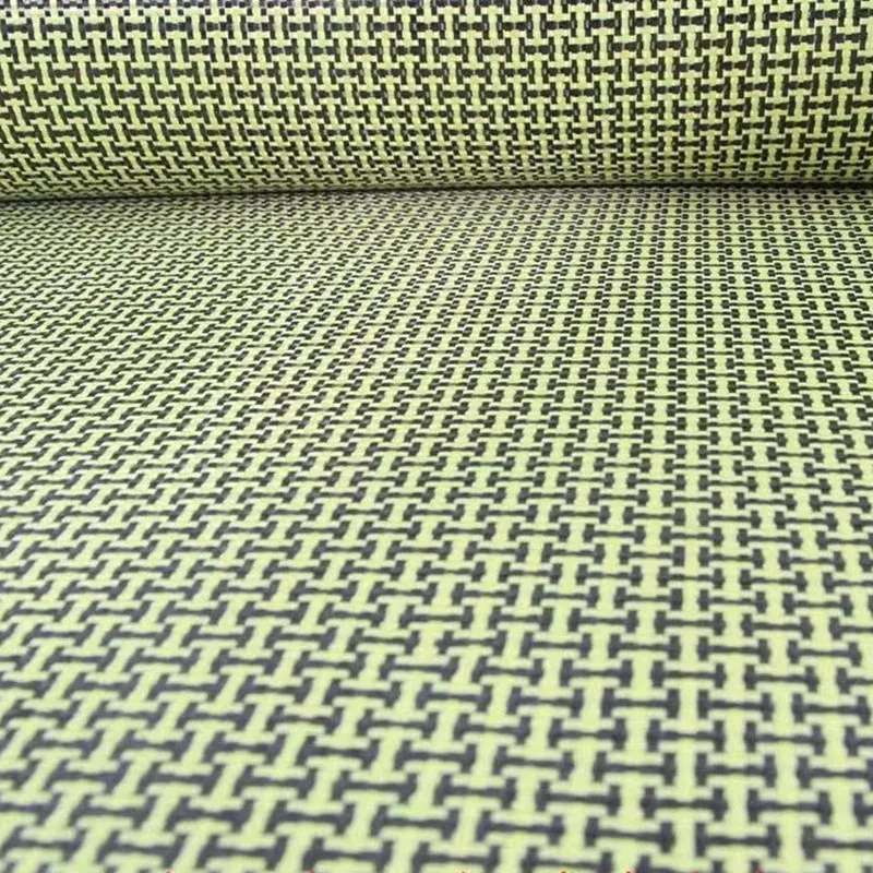 200gsm 1500D Kevlar & Carbon fiber mixed Cloth Hybrid H Pattern Carbon Kevlar Fiber Fabric 50cm x100cm